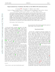 Superconductivity of niobium thin films in the BiOCl/Nb