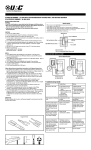 OWNERS MANUAL PDF - Universal Remote Control