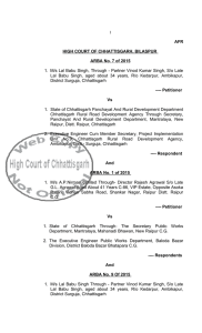 Agreement providing for arbitaration by the CG Arbitaration Tribunal