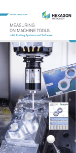 measuring on machine tools - Hexagon Manufacturing Intelligence