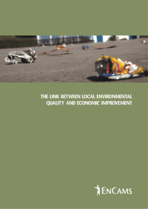 the link between local environmental quality and