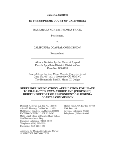 Case No. S221980 IN THE SUPREME COURT OF CALIFORNIA