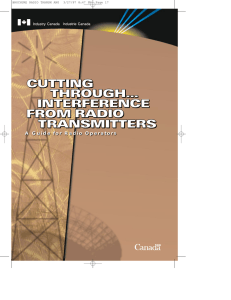 A Guide for Radio Operators