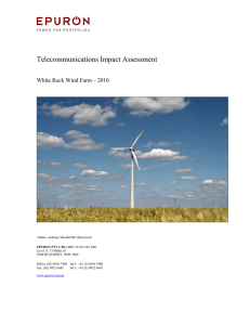 Appendix 6 - Telecommunications Impact Assessment