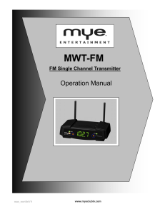 MWT-FM - Markertek
