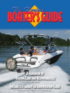 Florida Boating Handbook - Florida Atlantic University