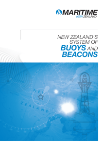 New Zealand`s system of buoys and beacons booklet