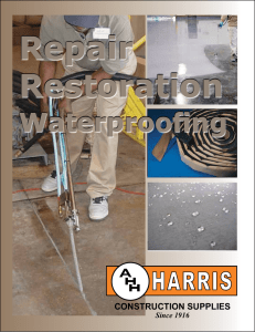 Harris Repair, Restoration and Waterproofing