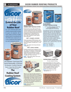 dicor rubber roofing products
