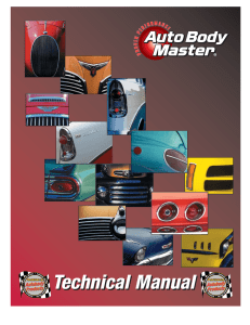 Technical Manual - Autobody Master