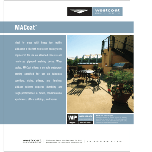 MACoat - Westcoat