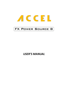 user`s manual