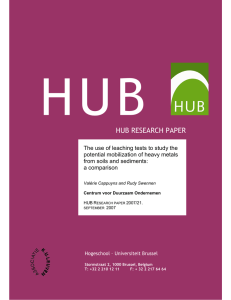 hub research paper - Lirias