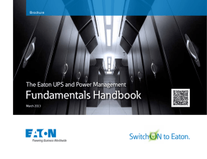 Eaton UPS Fundamentals Handbook