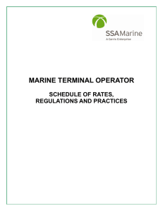 marine terminal operator