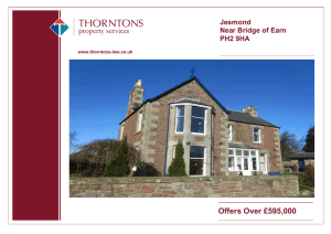 Offers Over £595000 - Perthshire Solicitors Property Centre