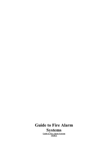 Guide to Fire Alarm Systems