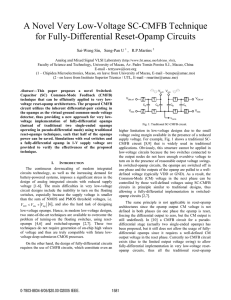 a novel very low-voltage sc-cmfb technique for fully