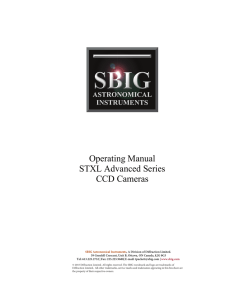 CCD Camera Operating Manual