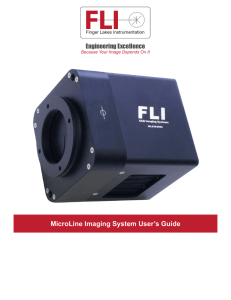 MicroLine Imaging System User`s Guide