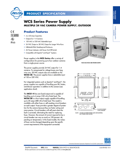WCS Series Power Supply