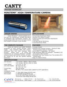 Minitemp™ High Temperature Camera