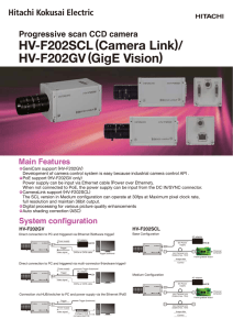 HV-F202GV - Hitachi Kokusai Electric Europe GmbH