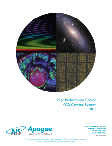 High Performance Cooled CCD Camera Systems