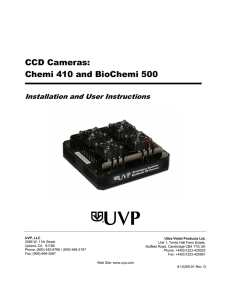CCD Cameras: Chemi 410 and BioChemi 500