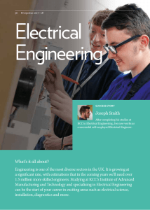 electricAl engineering - Knowsley Community College