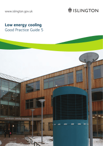 Low energy cooling Good Practice Guide 5