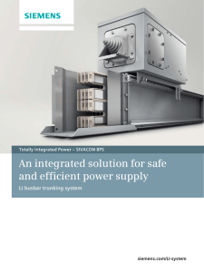 An integrated solution for safe and efficient power supply