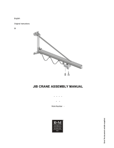 jib crane assembly manual