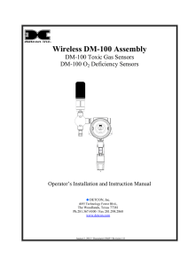 Wireless DM-100 Assembly