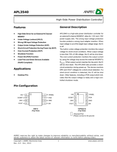 APL3540 - Anpec Electronics