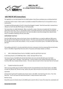 UDC PRO RT (RT) Instructions - Mads Electronics