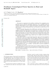 Nonlinear Cosmological Power Spectra in Real and Redshift-