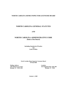 Statutes and Rules (October 1, 2009)