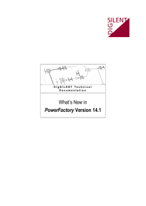 PowerFactory Version 14.1