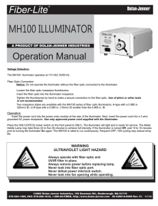 MH100 Fiber-Lite Illuminator