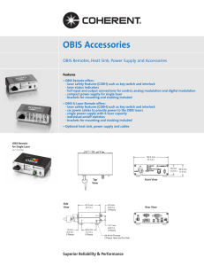 OBIS Accessories