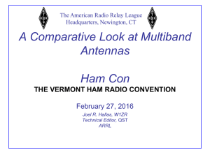 A Comparative Look at Multiband Antennas
