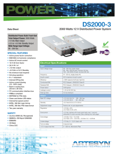 DS2000-3 - Artesyn Embedded Technologies