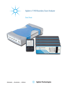 Agilent x1149 Boundary Scan Analyzer