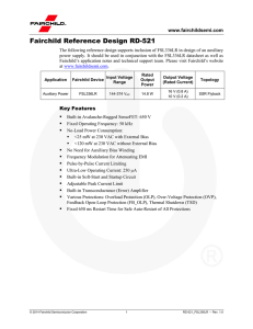 Fairchild Reference Design RD-521