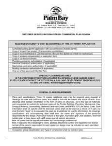 building division - City of Palm Bay