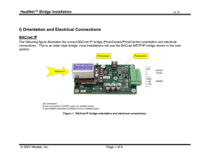 HeatNet Bridge Installation Guide v2.10