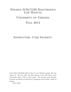 Lab Manual pdf - University of Virginia