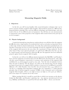 Measuring Magnetic Fields