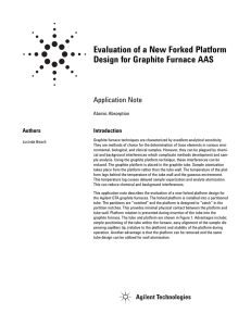 Evaluation of a New Forked Platform Design for Graphite Furnace AAS
